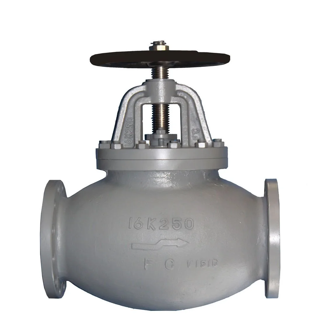 JIS F-7309,F-7310,F-7377,F-7378 16K MARINE CAST IRON GLOBE VALVE