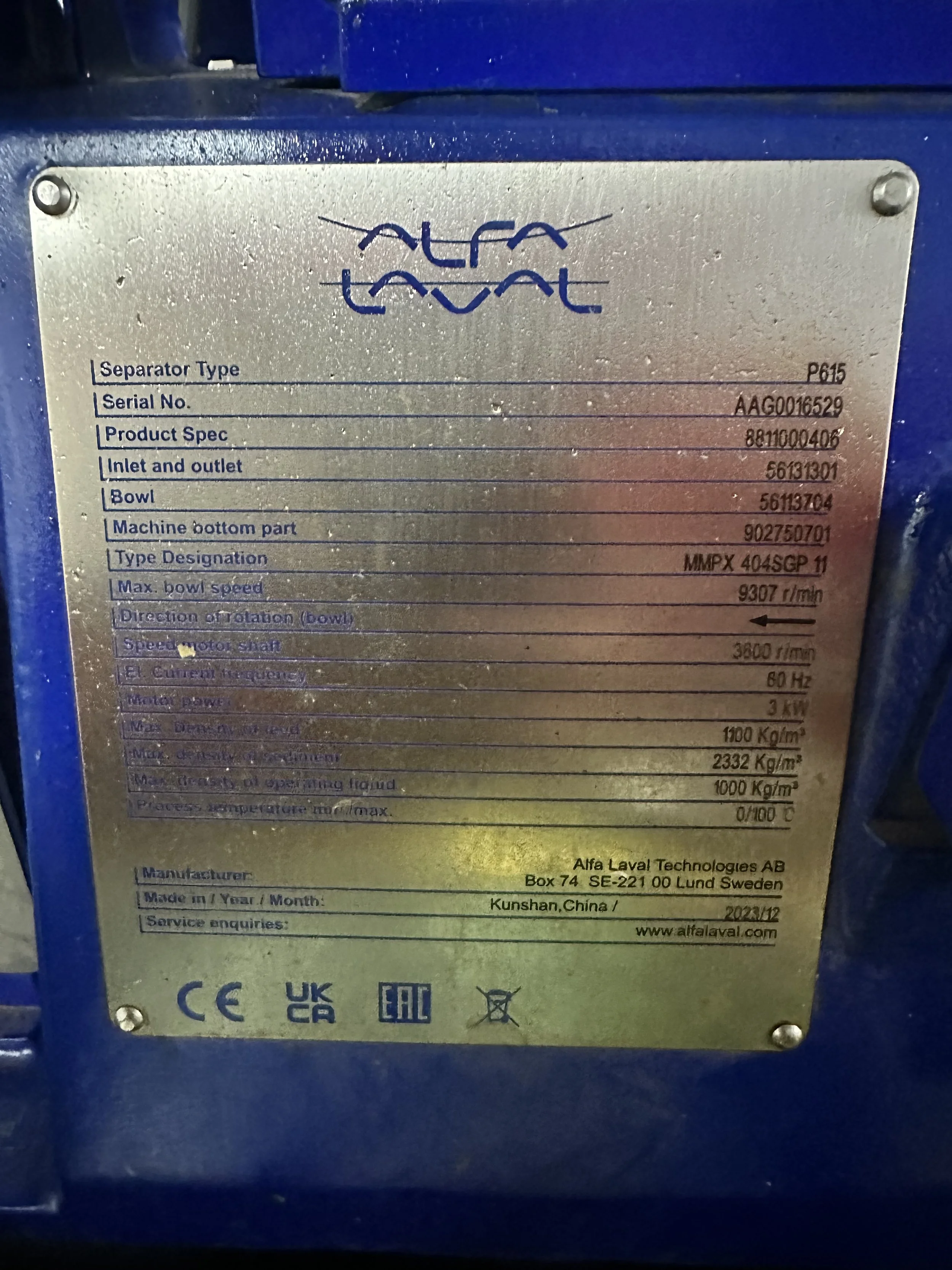 Fuel Oil,Diesel Oil,Lub Oil Purifiers Maintenance