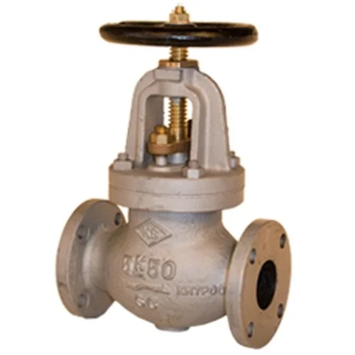 JIS F-7311,F-7312 5K MARINE CAST STEEL GLOBE VALVE