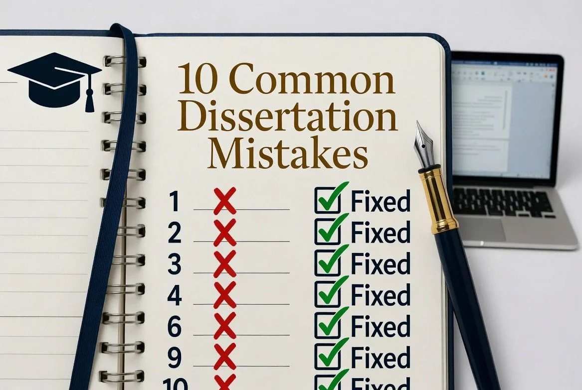 10 Common Dissertation Mistakes (and How to Fix Them Before Submission)