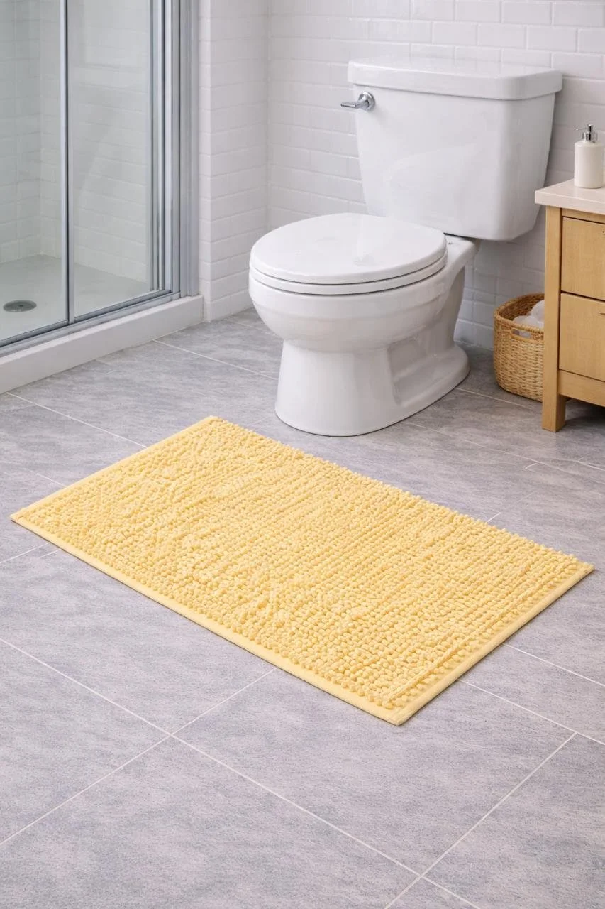 Tapetes de Baño Antideslizantes - Color Amarillo