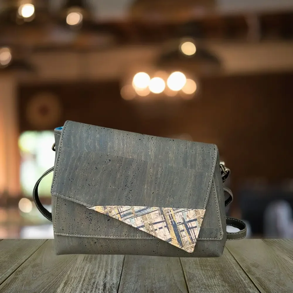 Klein kurktasje groen met klep