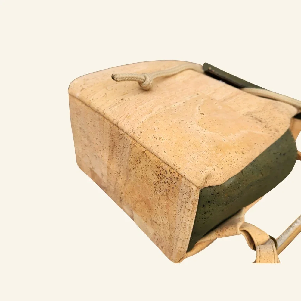 Kurk rugtas naturel met groen onderkant.webp