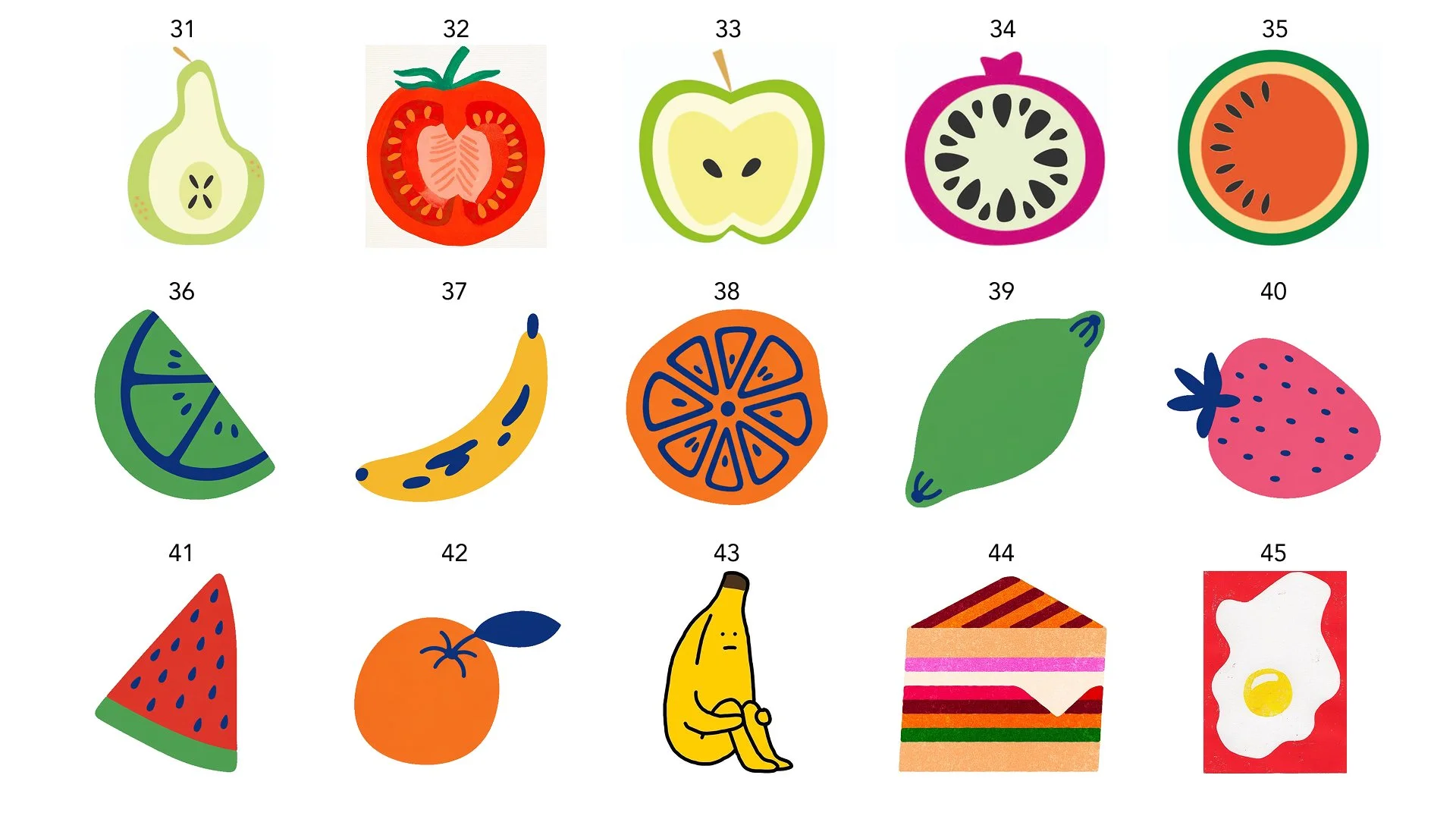 flash sheet for tufting idea (food)