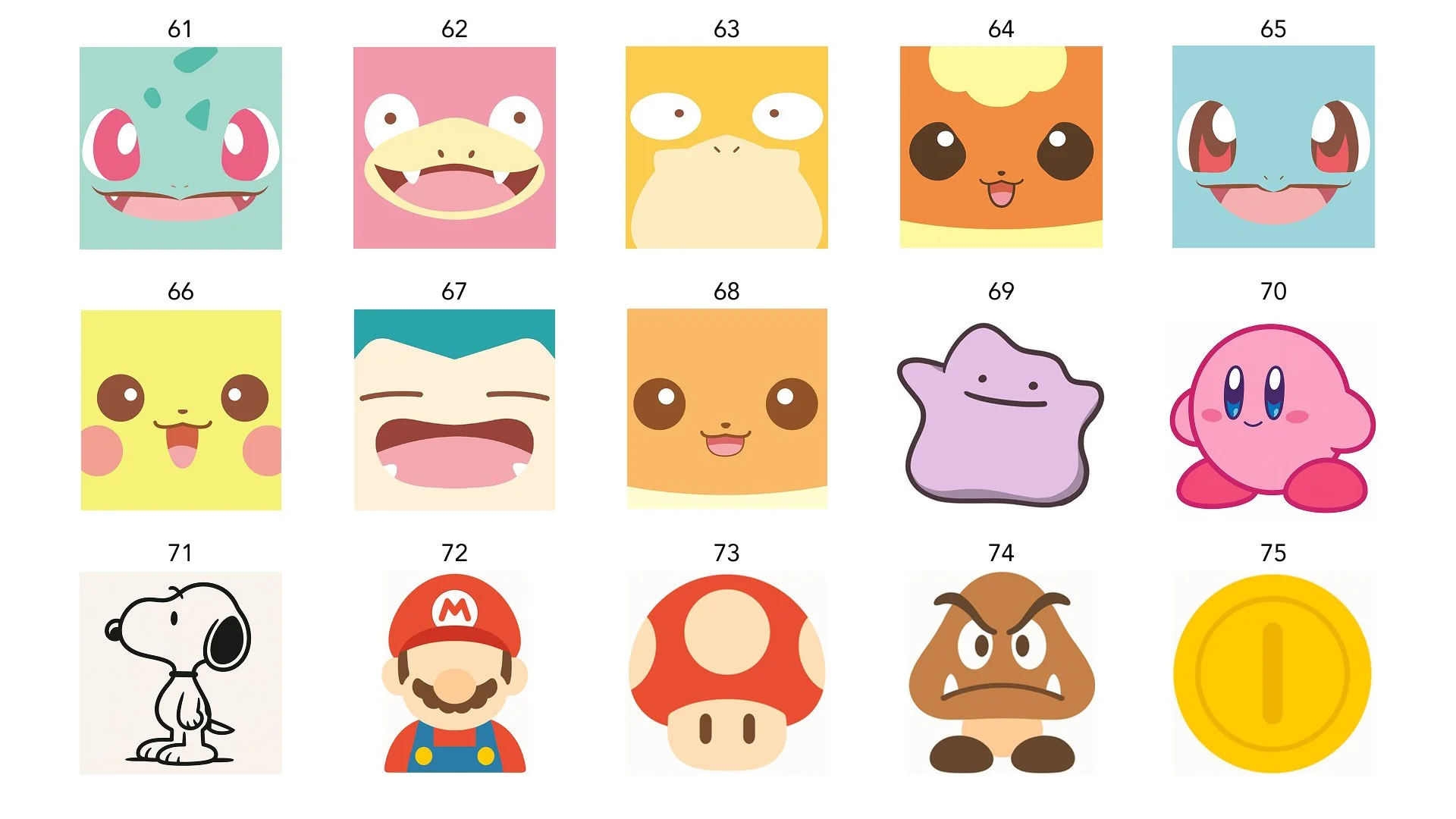 flash sheet for tufting idea (anime)