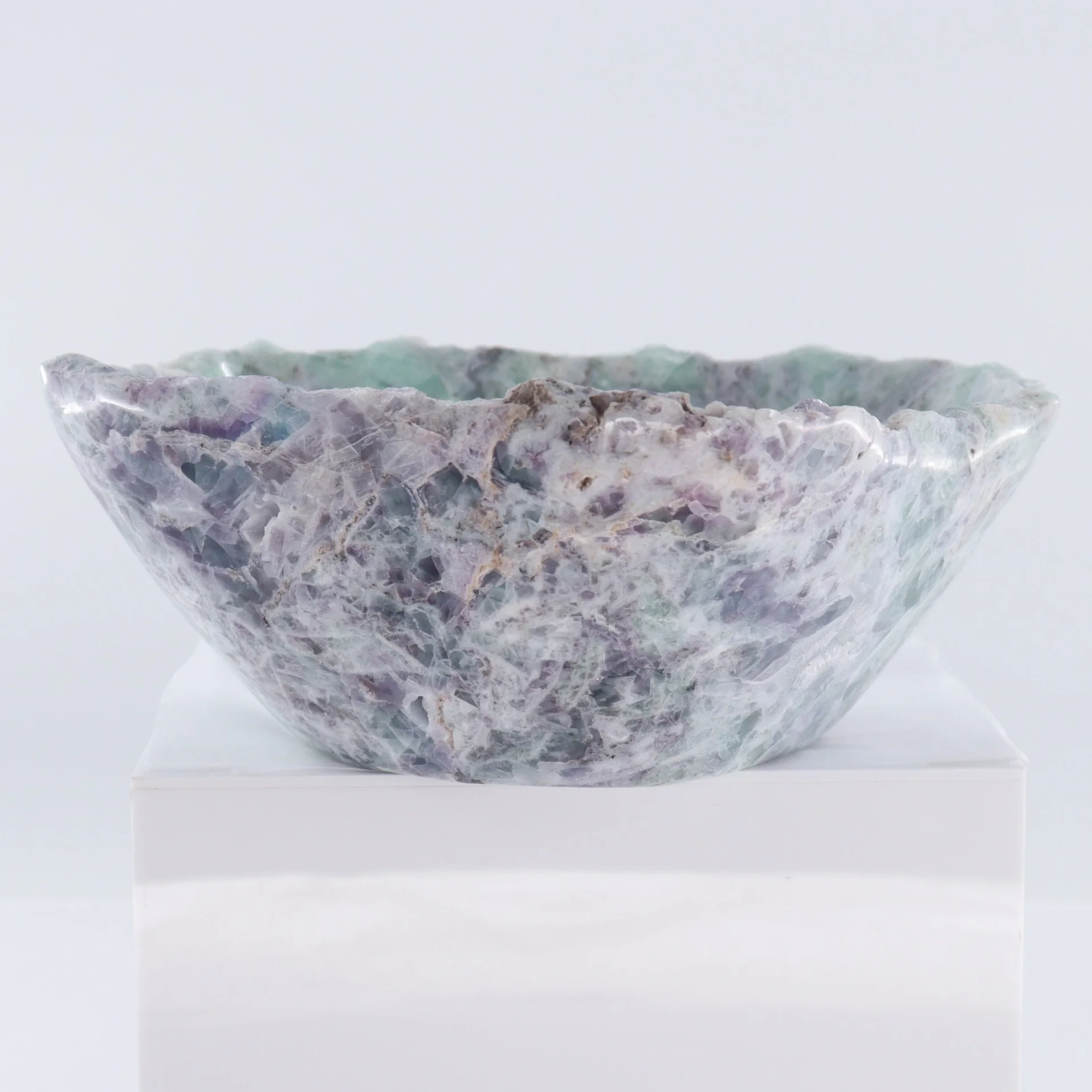 Ethereal Elegance Fluorite Bowl