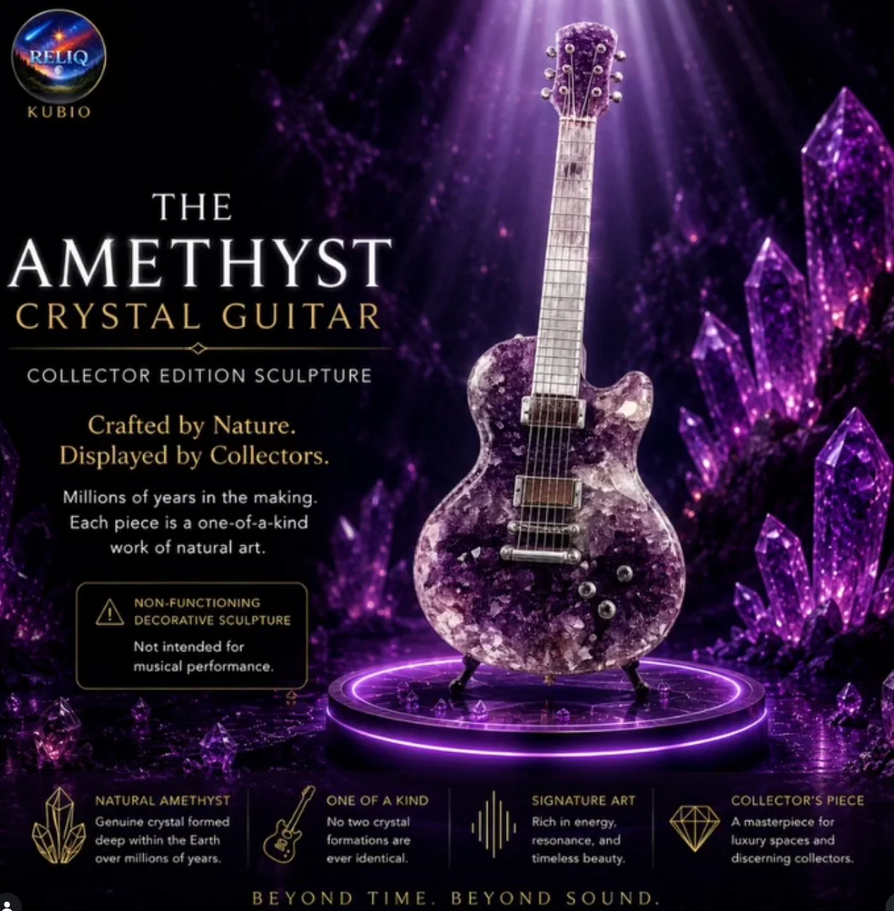 Amethyst Guitar