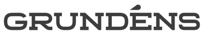 The word 'GRUNDENS' in bold, stylized black font.