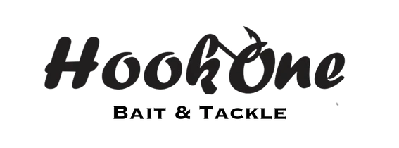 Black text logo that reads 'Hooked' with a small hook illustration above the letter 'k'.