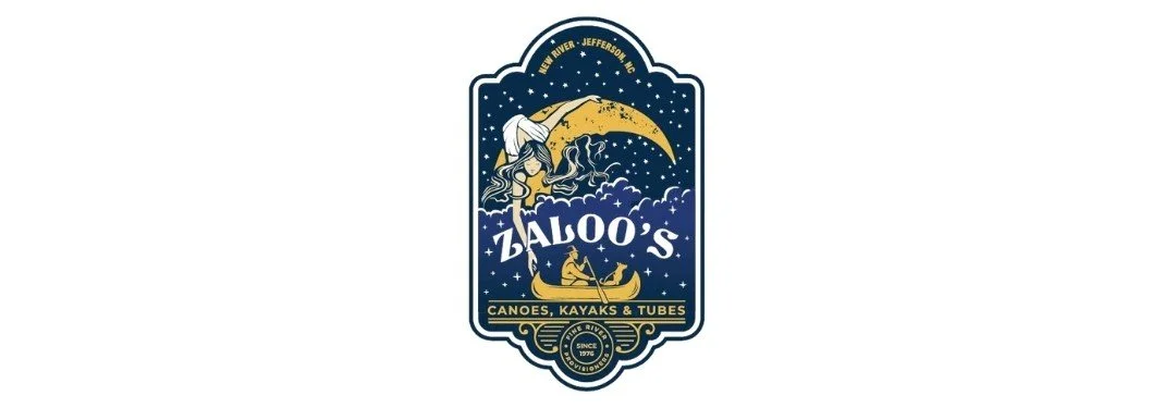 Discover Zaloo's Canoes in Jefferson, NC, offering canoeing, kayaking, tubing, and camping on the scenic New River. Perfect for corporate retreats, team building activities, and group outings in the Blue Ridge Mountains.