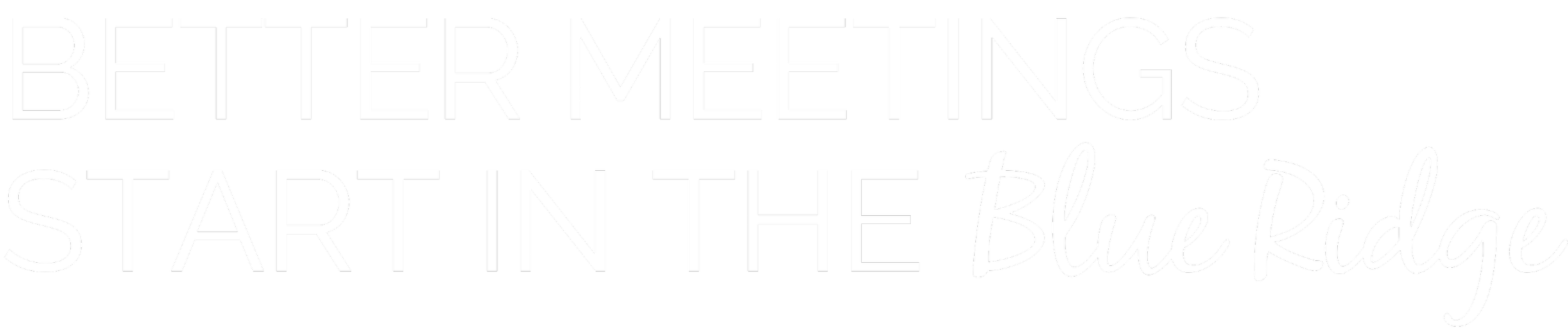 Meetings in the Mountains website for group retreats and events