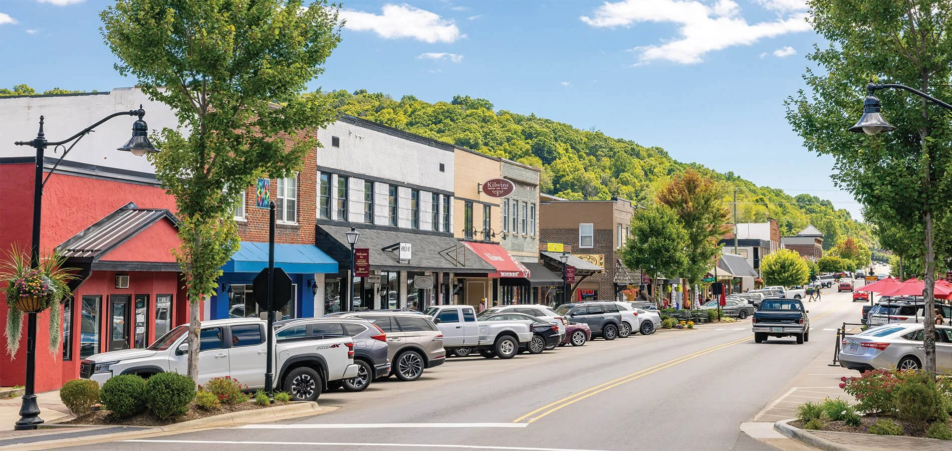 Explore downtown west jefferson with your group.