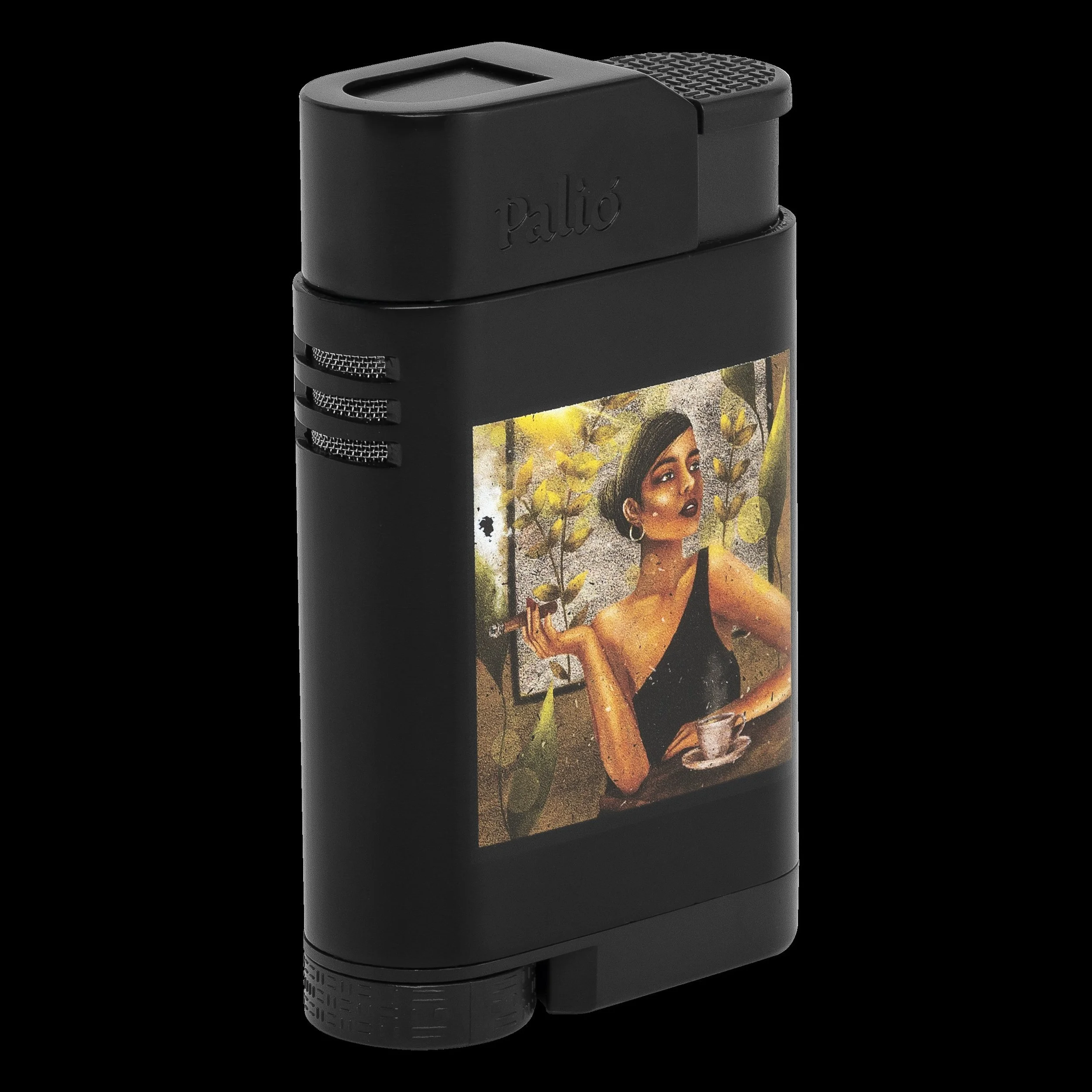 Havana Beauties Daydream Palio Ballista Black Tabletop Lighter