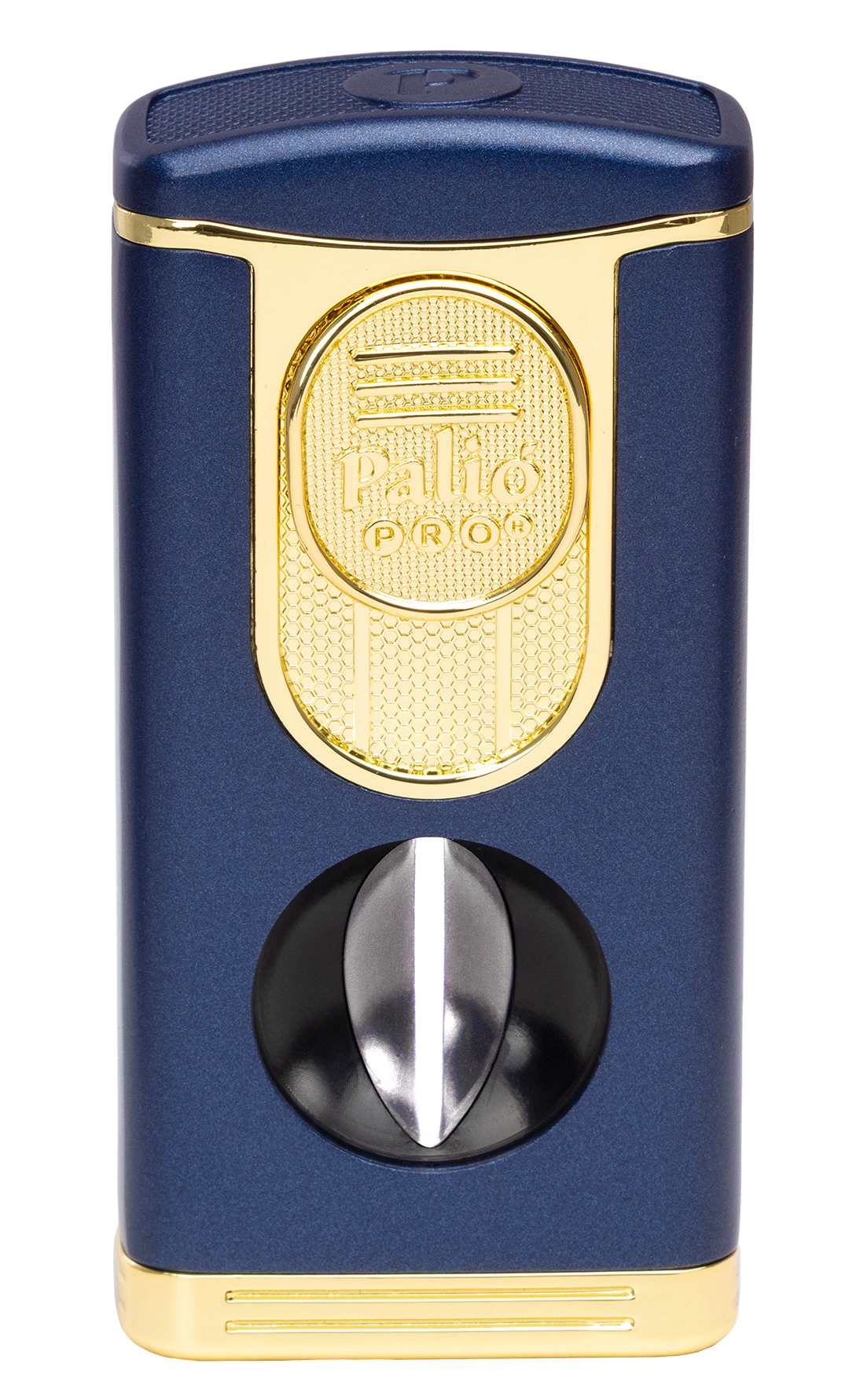 Palio Pro Trevi triple-flame lighter with 60RG vcutter, blue (SHIPPED W/O BUTANE)