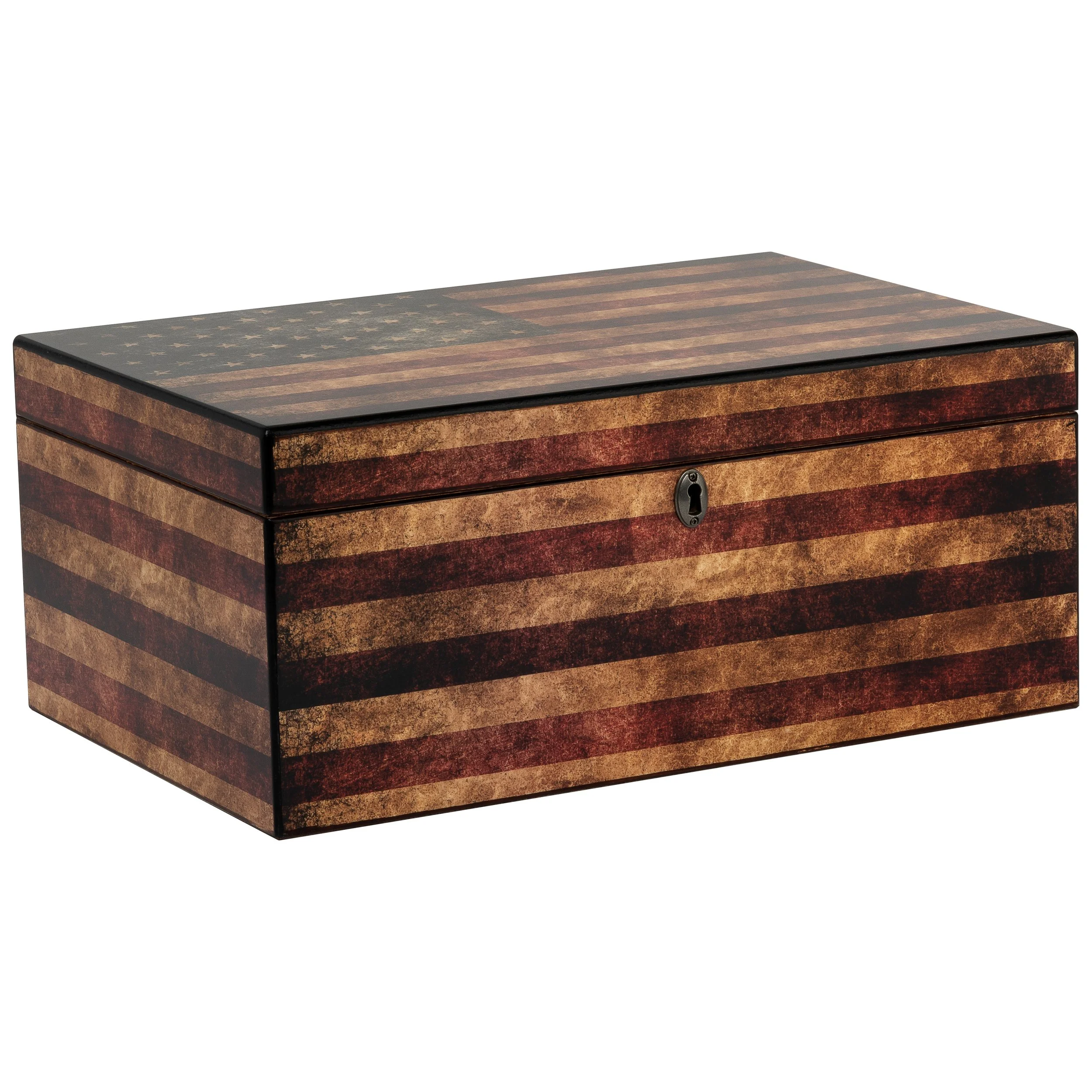Humidor Supreme Old Glory Desktop Humidor