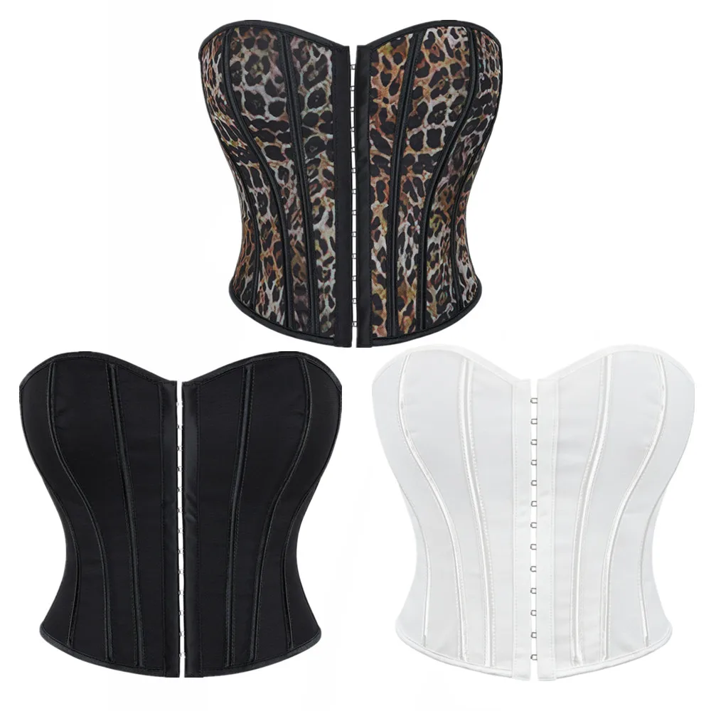 Strapless Off Shoulder Corset Crop Top Summer Backless Camisole Bustier for Women
