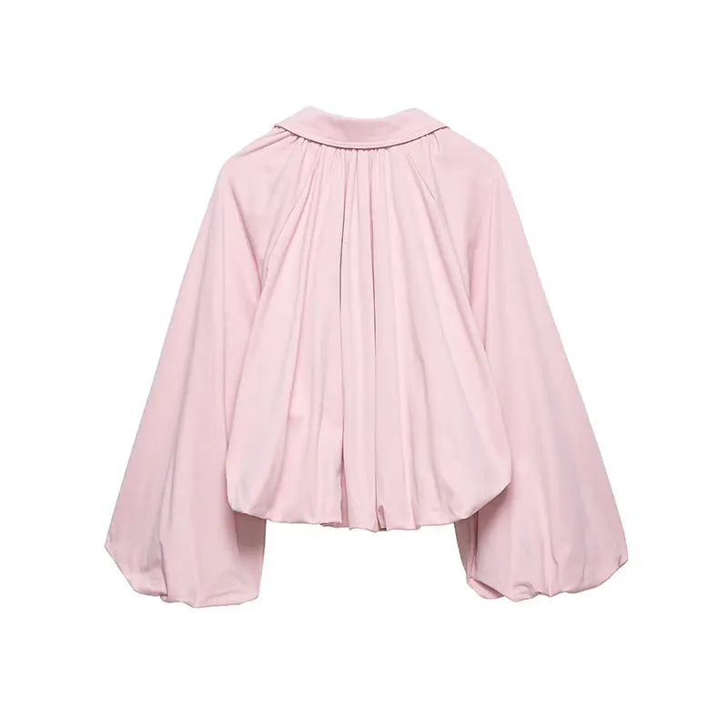 Womens Oversized Bomber Jacket Spring Zip Up Loose Casual  Style