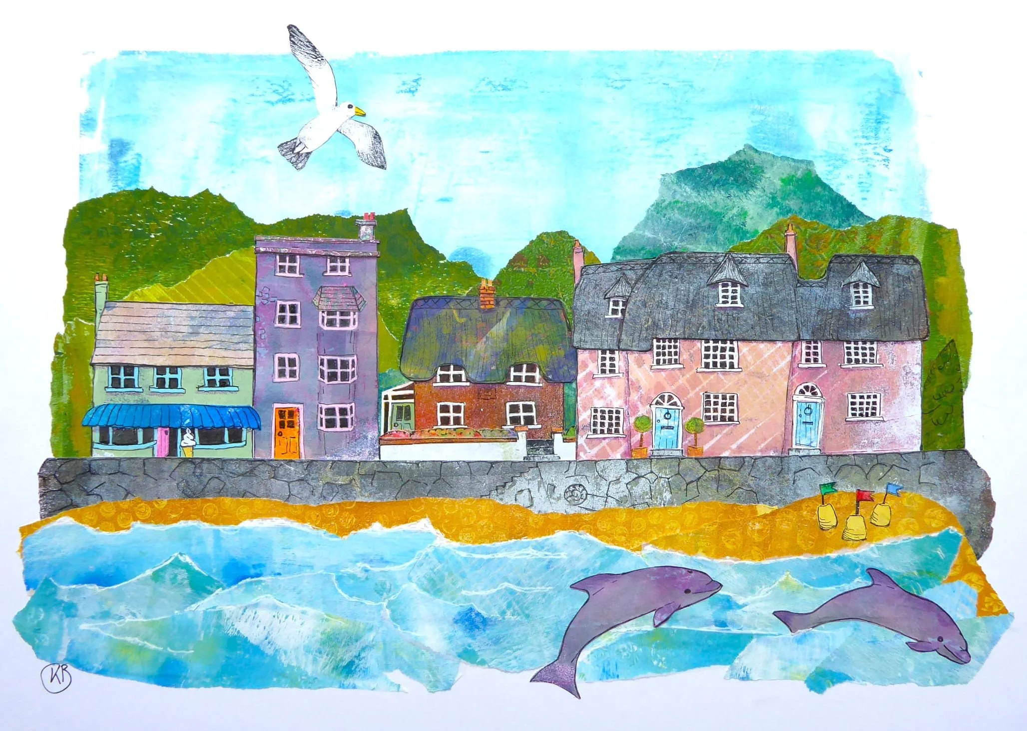 'Inspired by Lyme' print