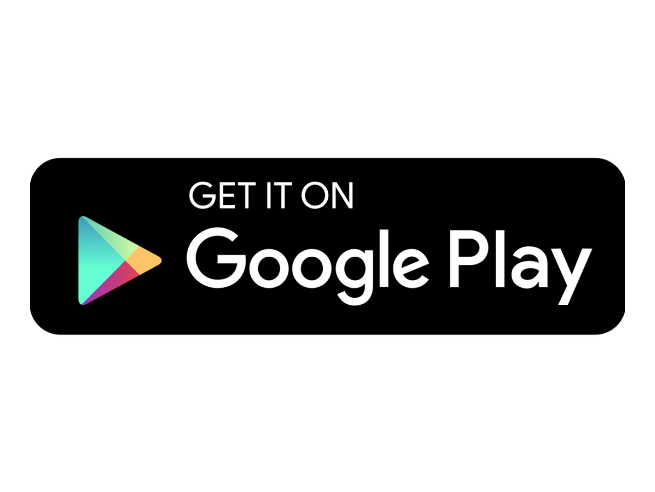 Google Play logo with the text 'Get it on Google Play' on a black background.