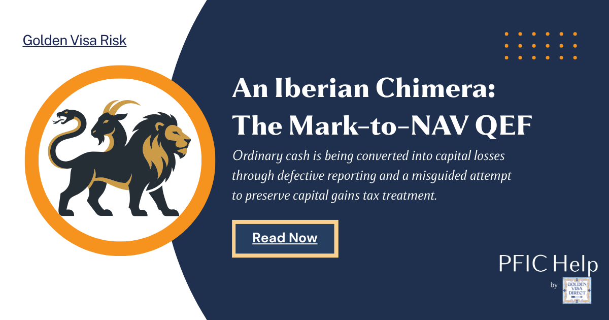 An Iberian Chimera: The Mark-to-NAV QEF