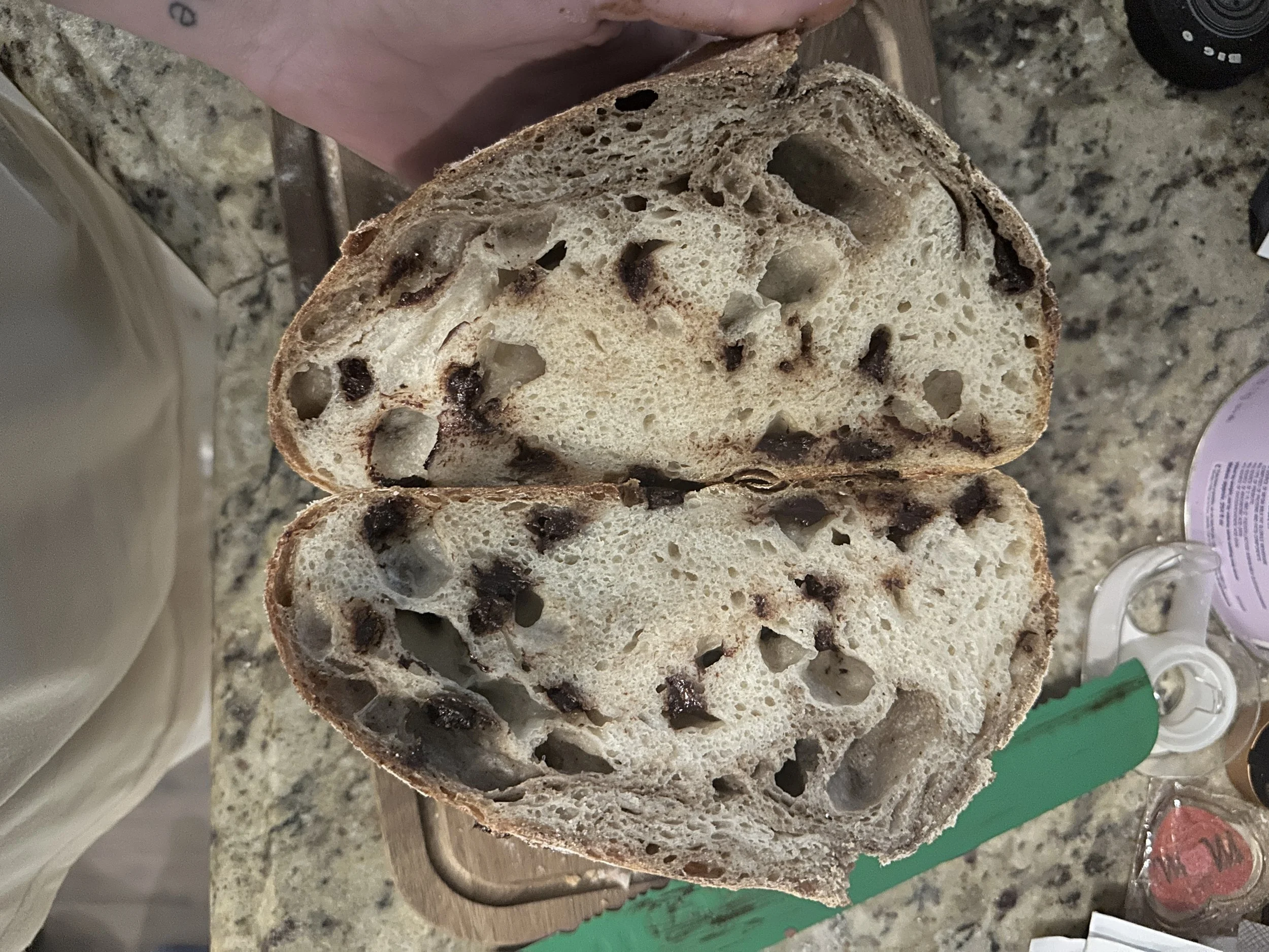 Espresso & Cocoa Powder Swirl Sourdough