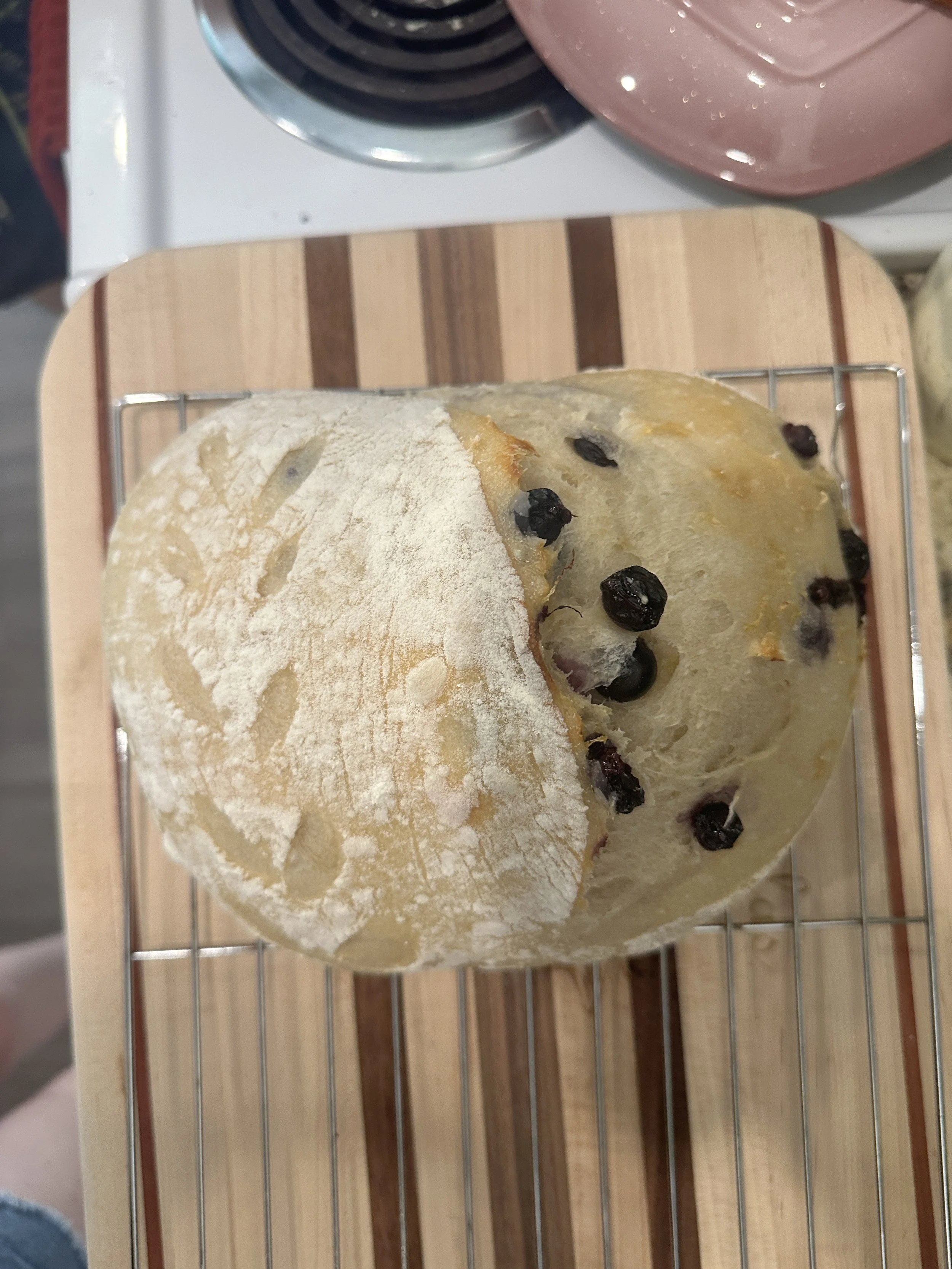Blueberry Lemon Sourdough