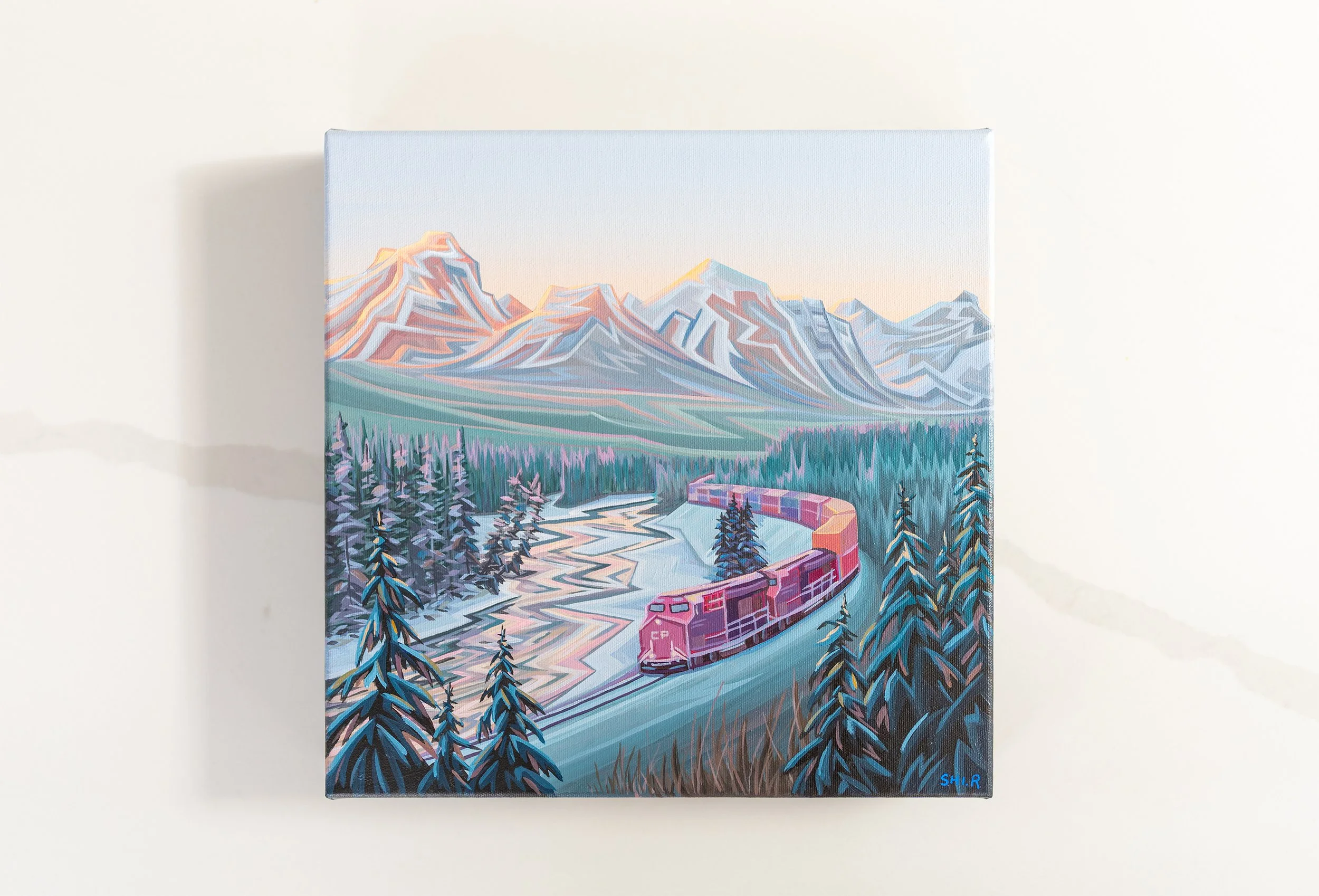 Morant's Curve, Banff | 12 x 12