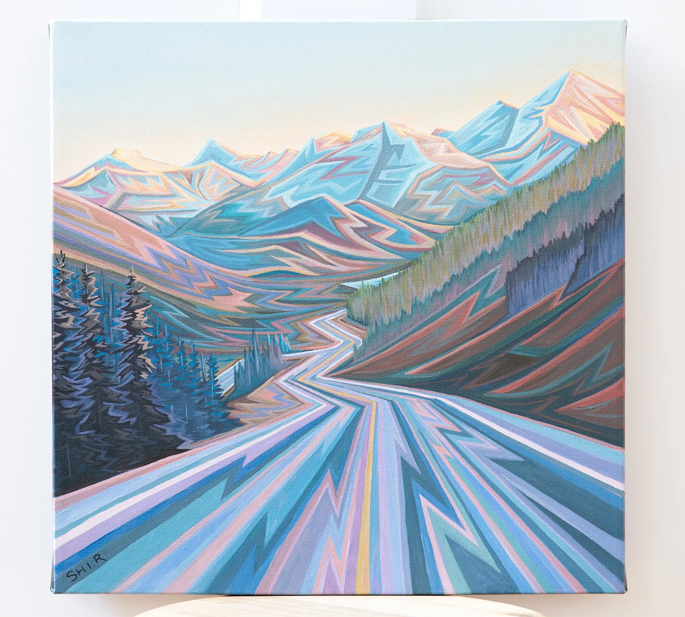 Driving West to Kananaskis