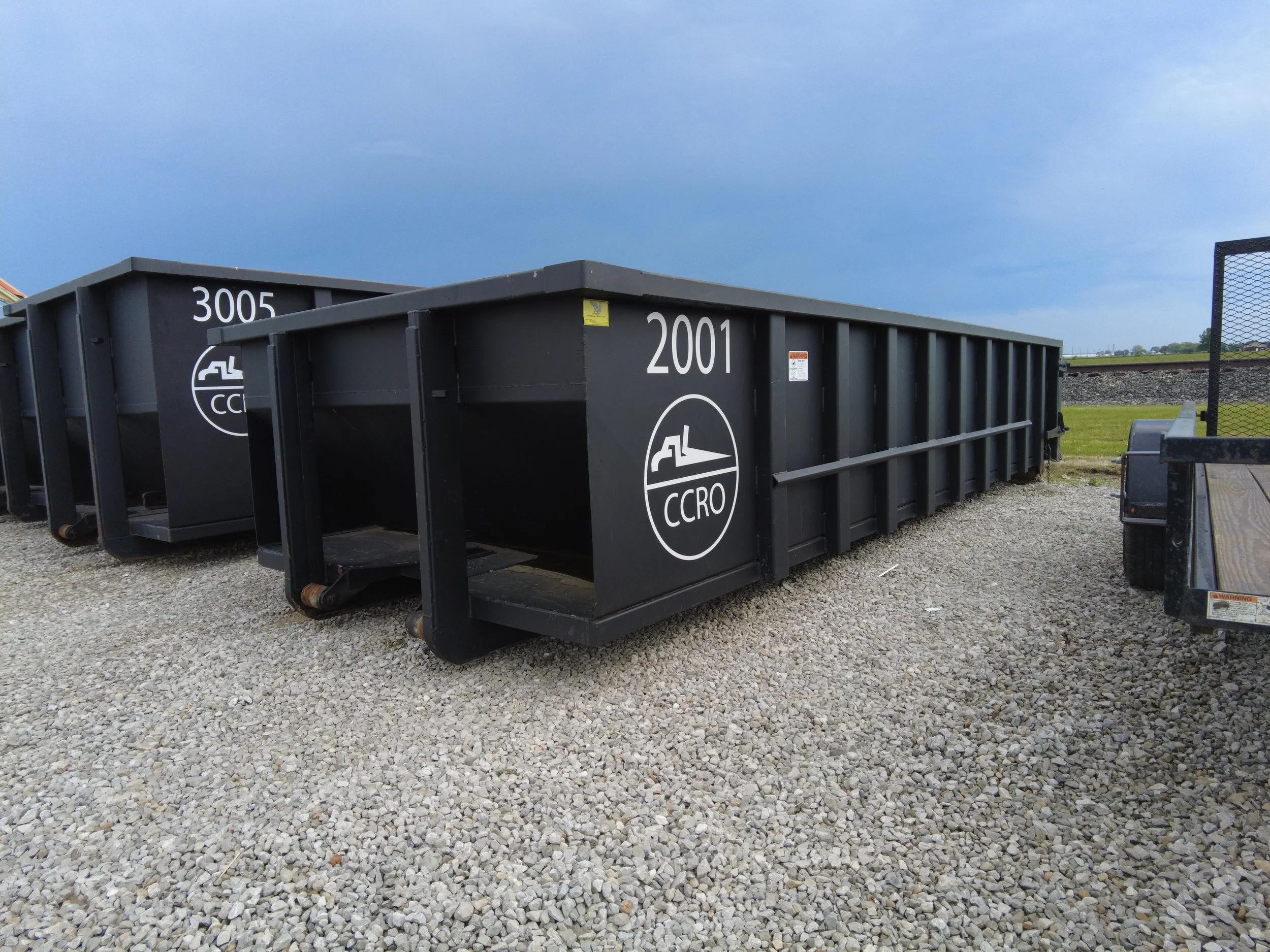 20 YARD ROLL-OFF DUMPSTER