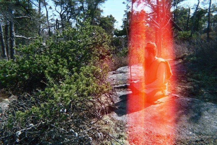 Bhagavan in an advanced state of meditation