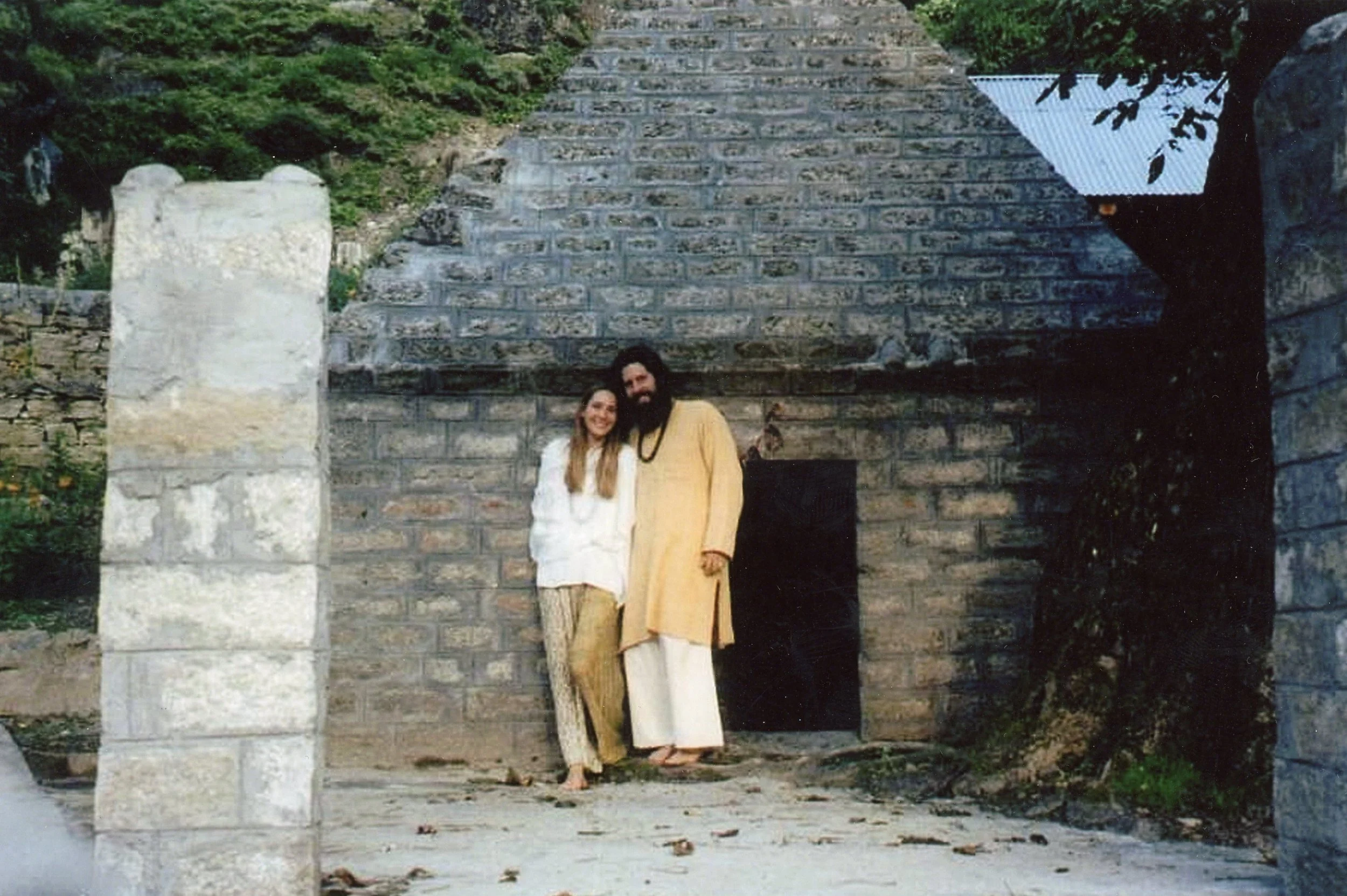 Bhagavan and Mirabai in the 64 Yogini temple