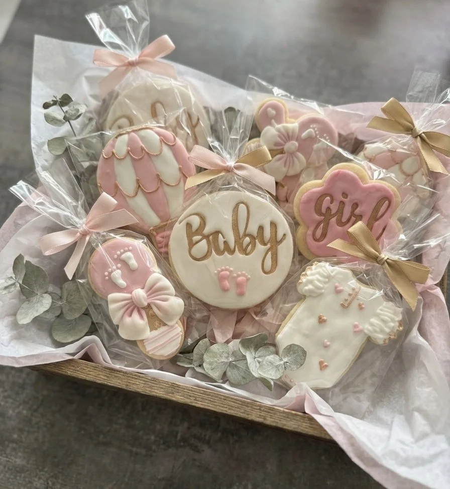 Babyparty Keks-Geschenkbox
