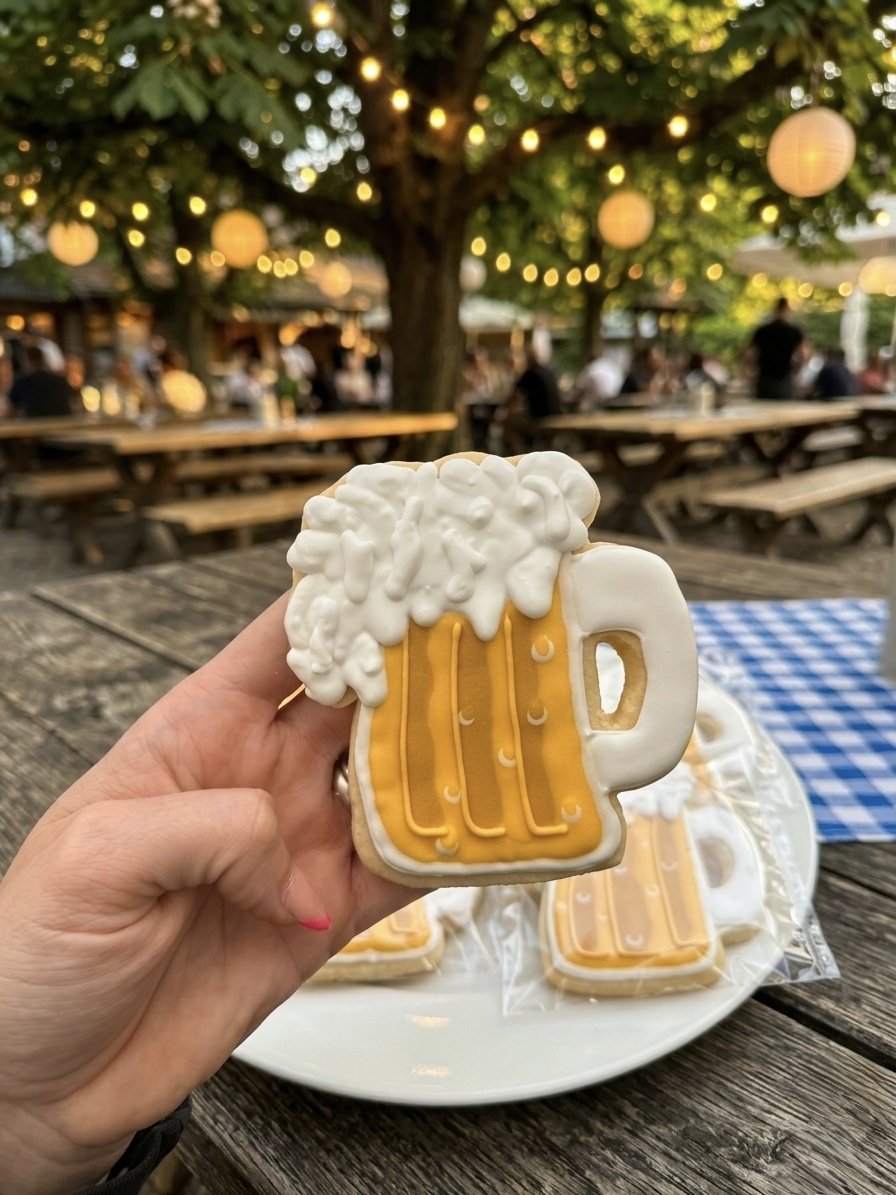 Bier-Keks für das Brauerei-Event