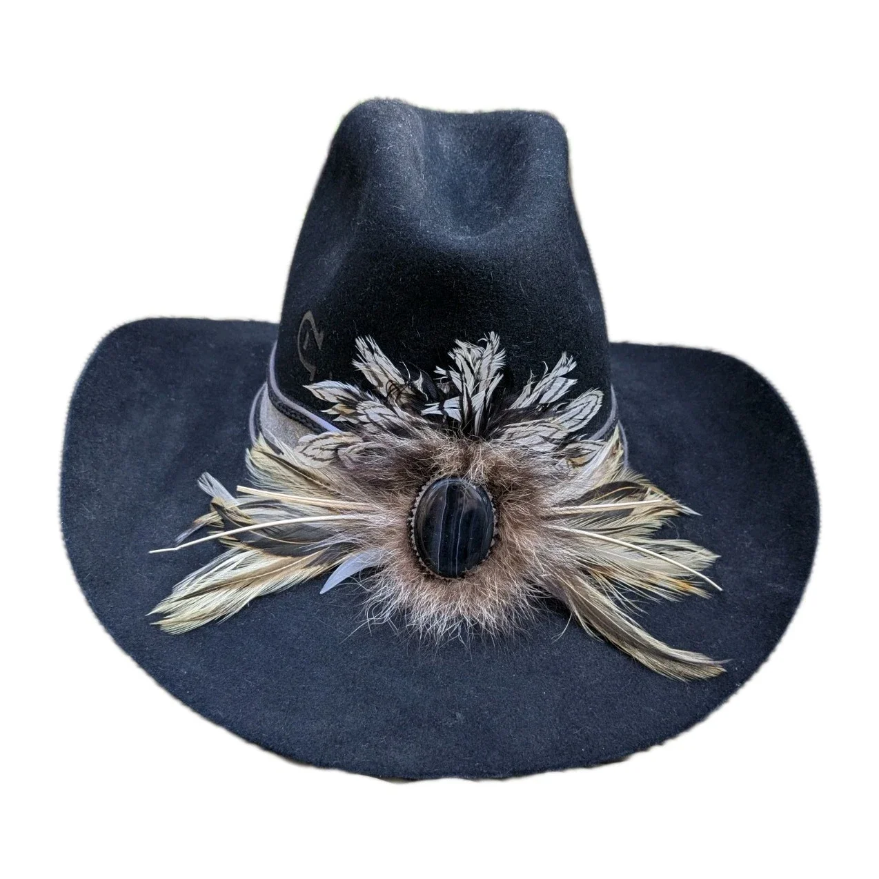 CHARLIE 1 HORSE Firebrand 10X Beaver Felt Cowboy Hat Size 7