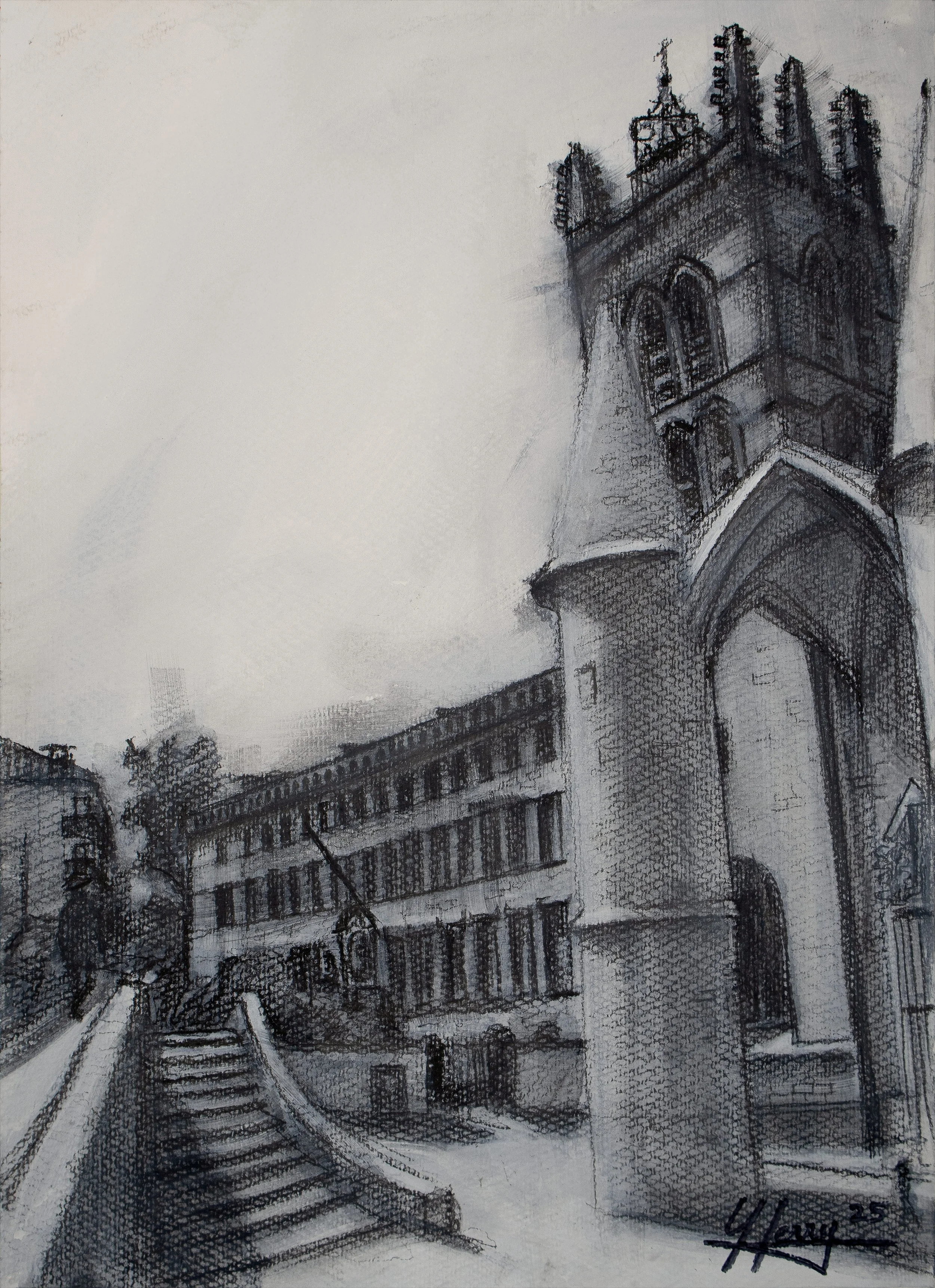 Cathédrale Saint-Pierre de Montpellier II (14x20) 
2025