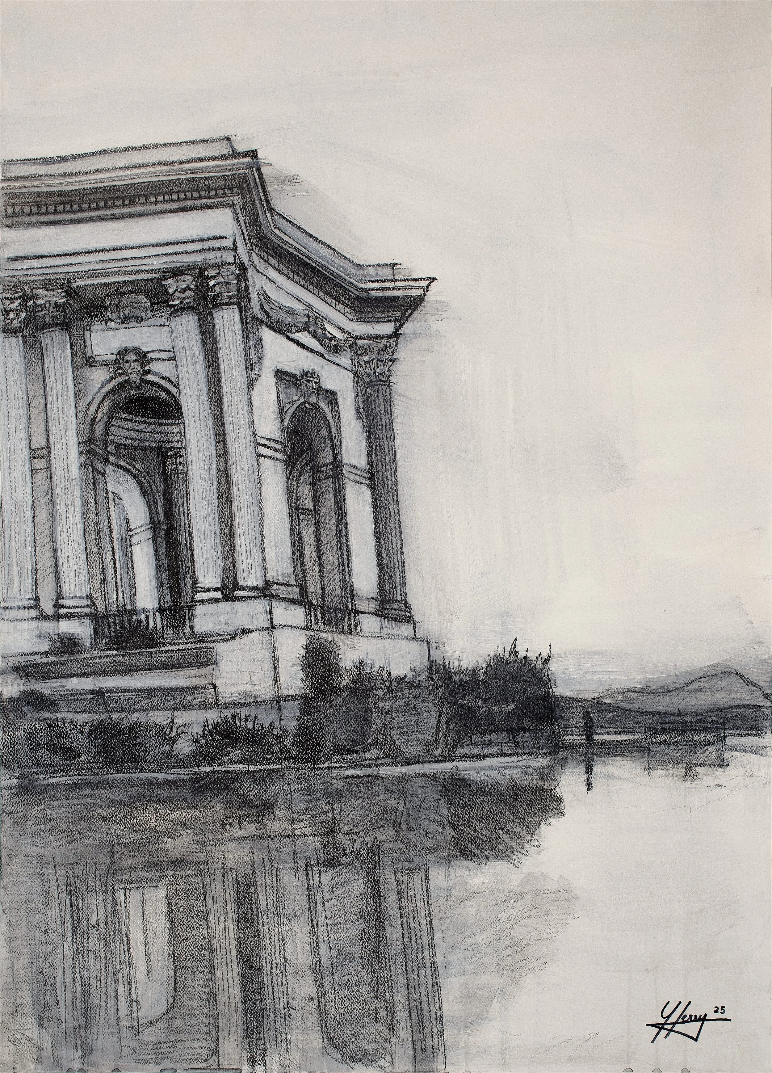 Promenade du Peyrou (28x40) 2025