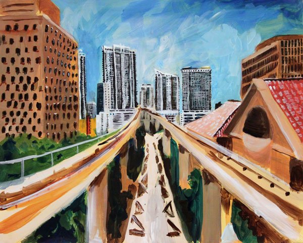 Government Center Station Color (24x36) 2016