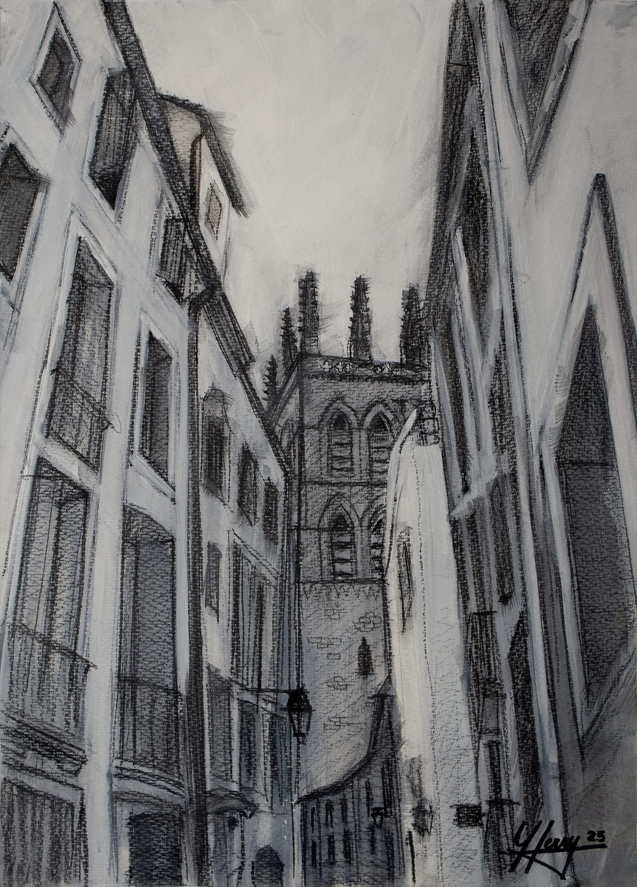 Cathédrale Saint-Pierre Candolle (14x20) 2025
