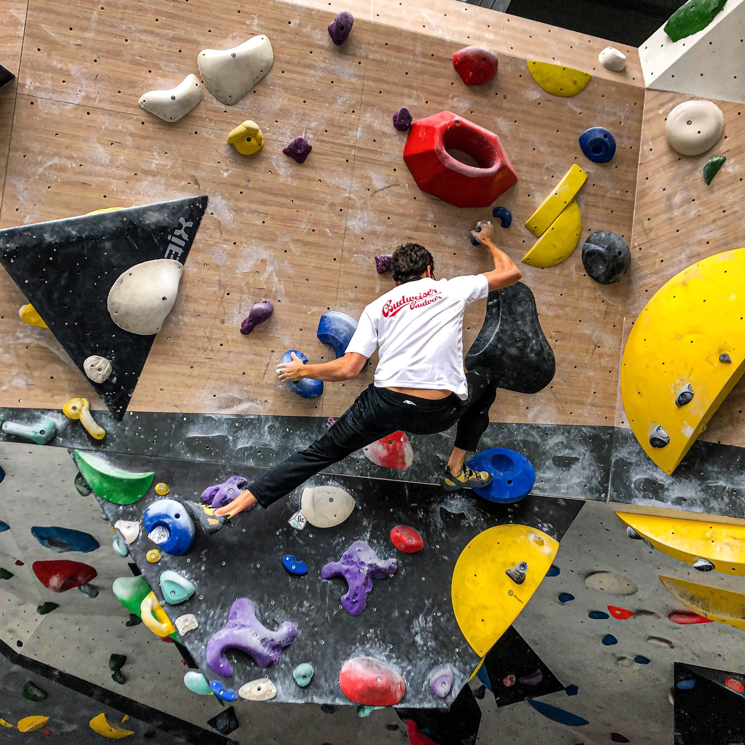 Lukas Wesselich beim Bouldern – Verletzung als Weg zur TouchLife® Körperarbeit