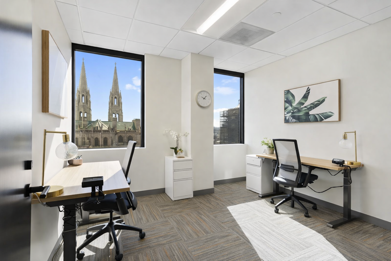 Office Refresh (Patch, Paint, and Art Install) - Downtown Denver Office Evolution 