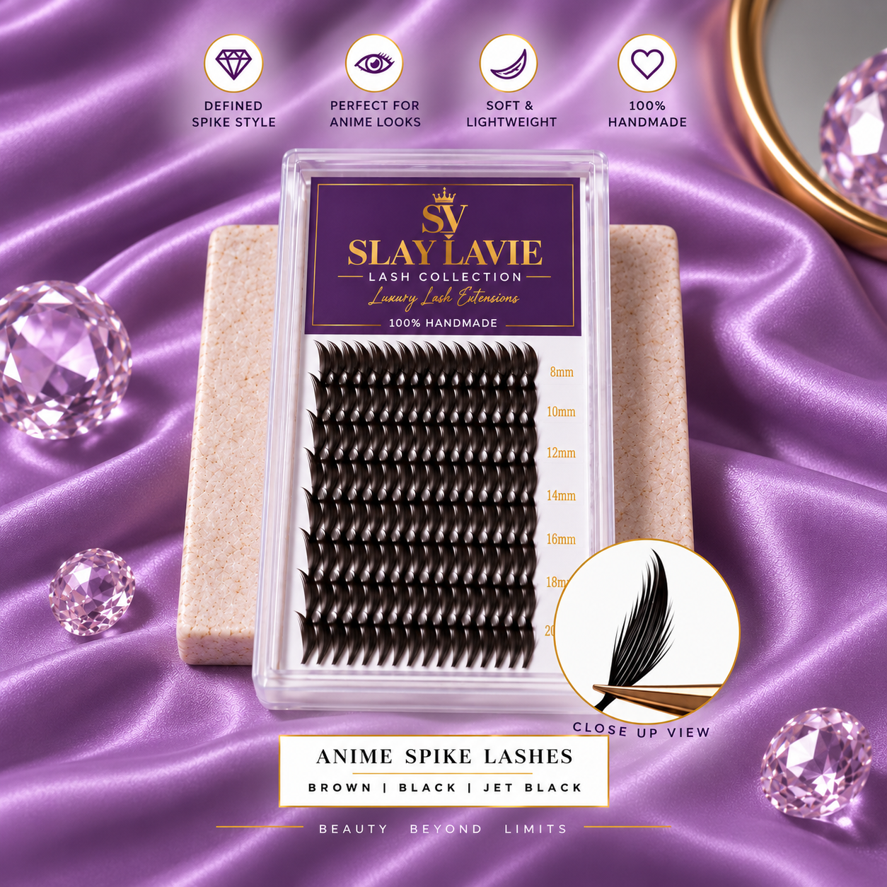 Anime Spike Lashes