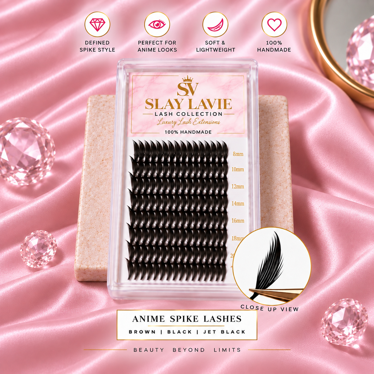 Anime Spike Lashes
