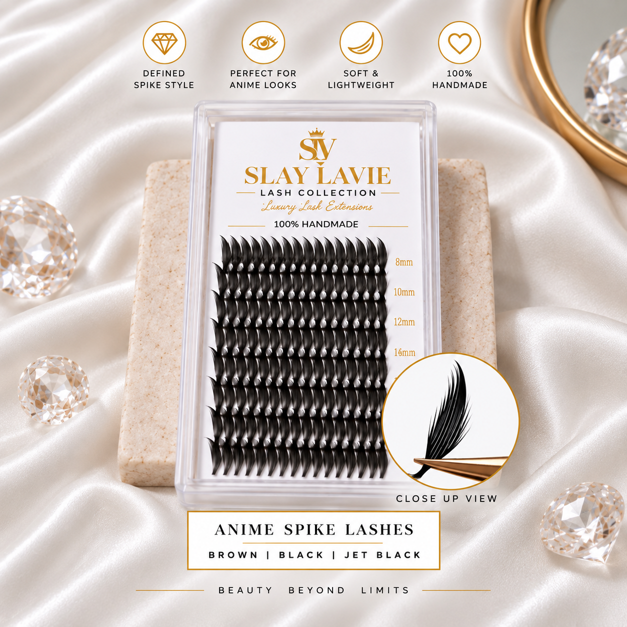 Anime Spike Lashes