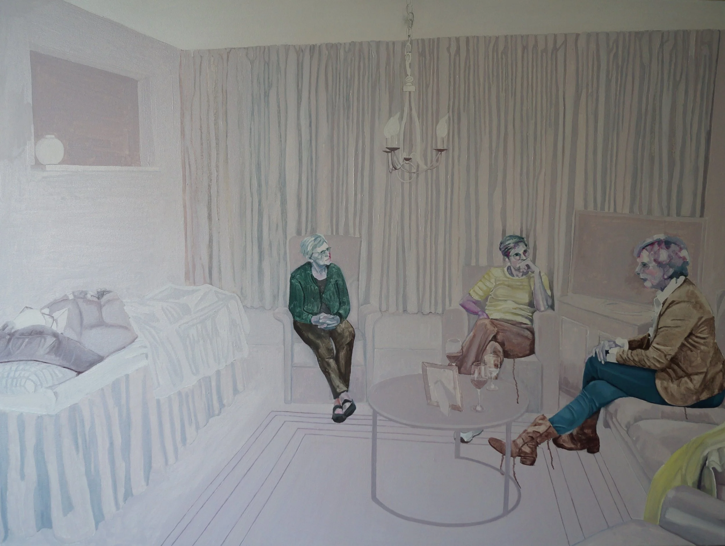 Father (3), Oil paint on canvas – 140x105x2cm (September 2025)