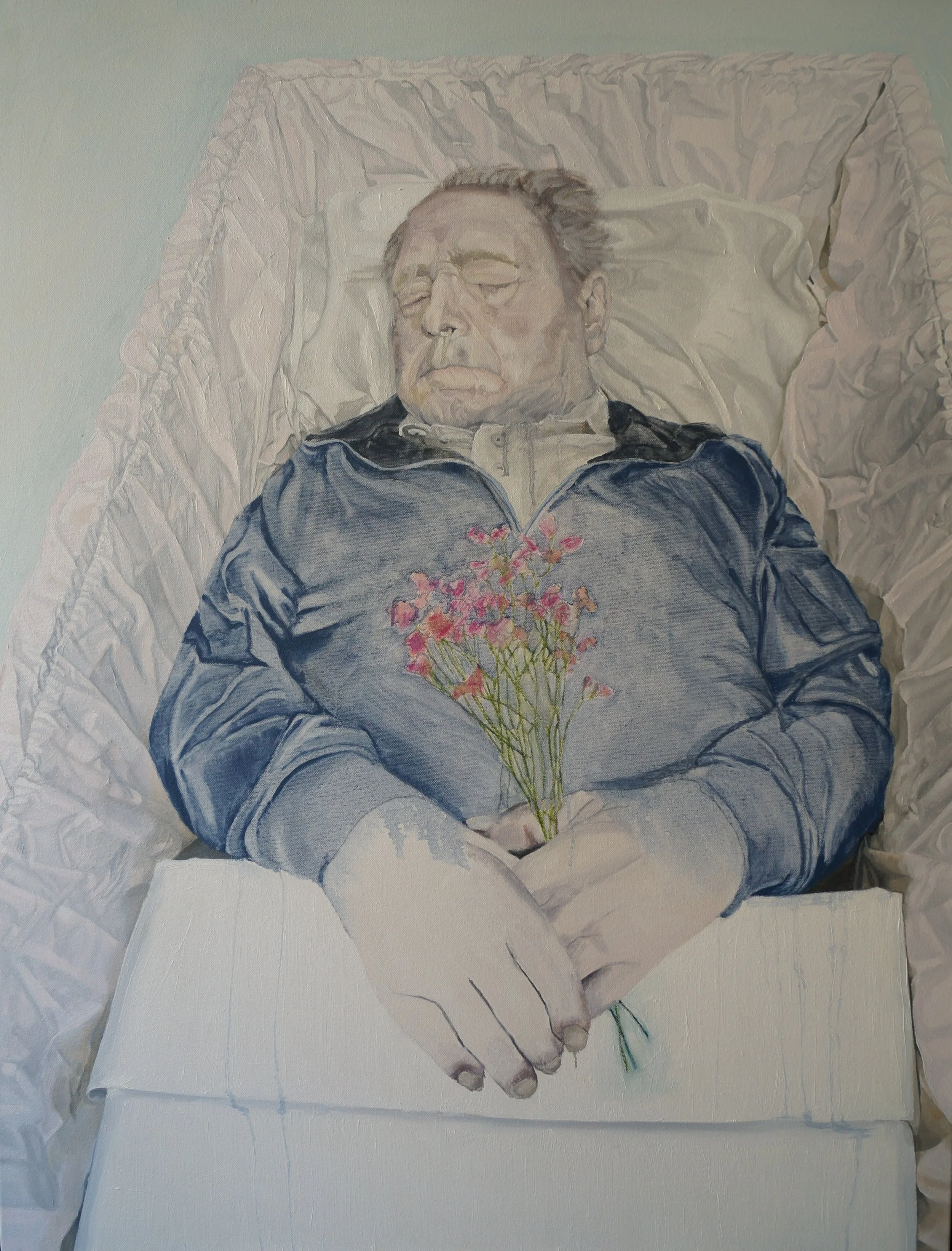 Father (1), Oil paint on canvas – 100x76x2cm (May 2025)