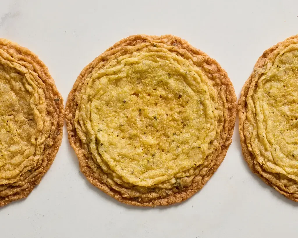 Chewy Lemon Basil Cookies (Rotating summer flavor)
