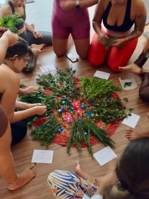 Registros da confec&ccedil;&atilde;o de incenso no nosso aul&atilde;o do &uacute;ltimo s&aacute;bado com nossa professora @julianabarrena 🩵 Foi lindo
Esse s&aacute;bado temos mais! Acompanhe nossa programa&ccedil;&atilde;o pelos Stories 😊