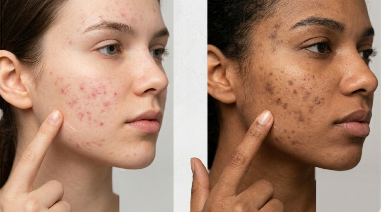 PIE vs. PIH: Why Your Acne Marks Aren't Fading (and the 5-Second Test to Tell Them Apart)