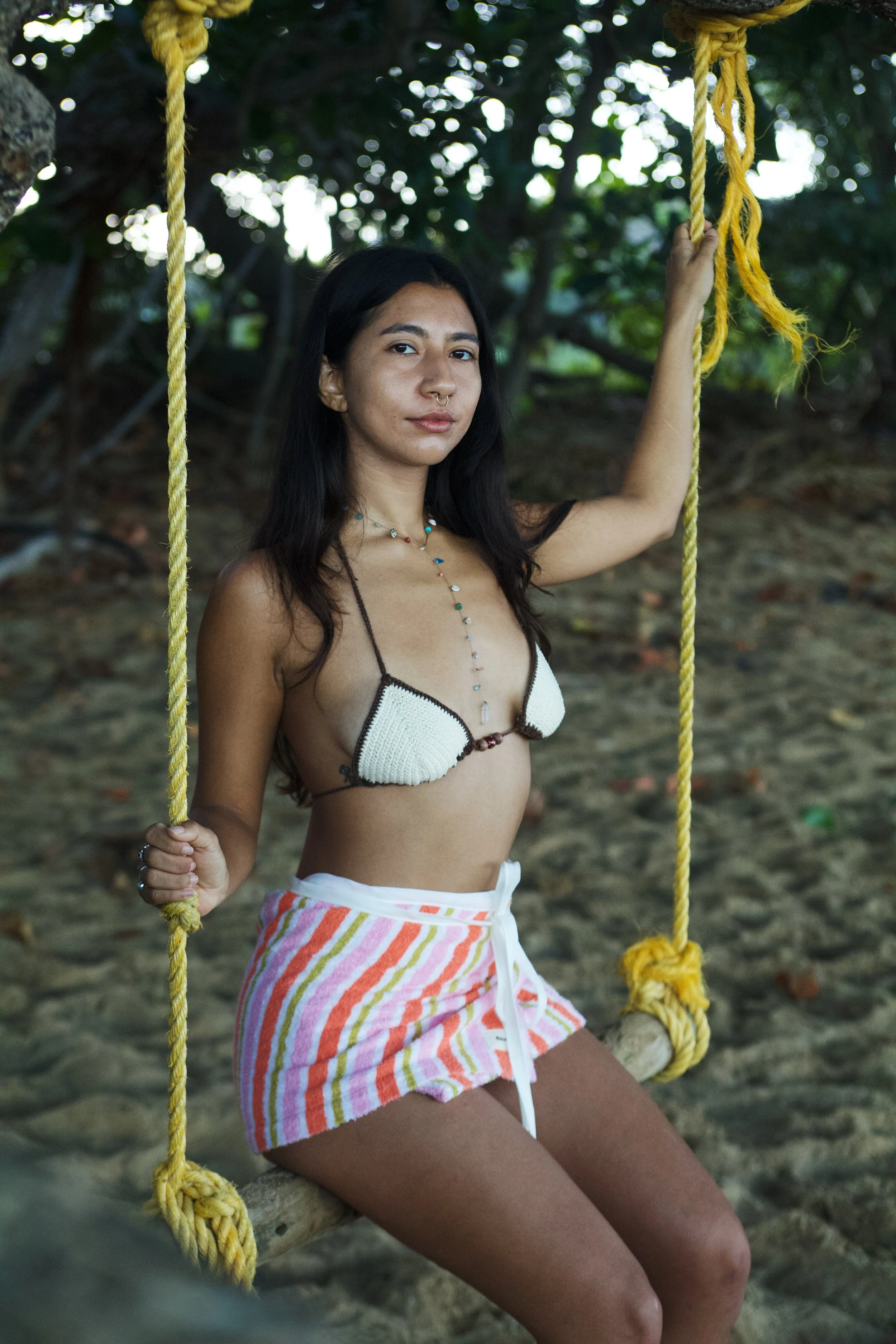 Towel Wrap Skirt - Bougainvillea