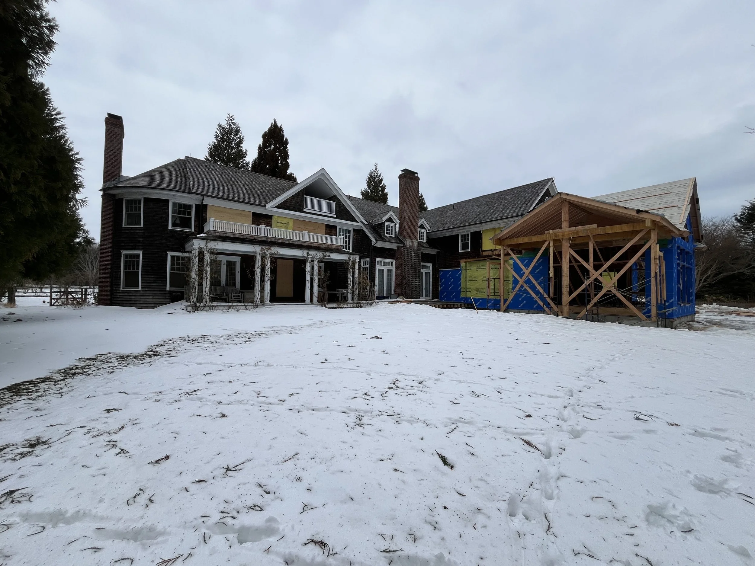 Existing Home and Extension